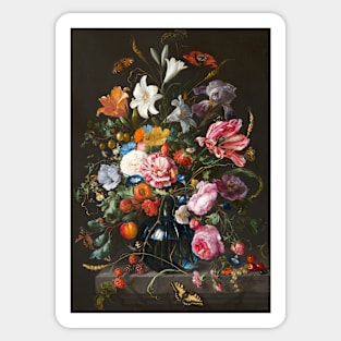 Vase of Flowers by Jan Davidsz. de Heem Sticker